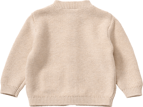 Strickjacke, beige, Gr. 62, 1 St