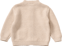 Strickjacke, beige, Gr. 62, 1 St