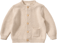 Strickjacke, beige, Gr. 62, 1 St