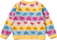 ALANA Strickjacke mit Herz-Muster, rosa, Gr. 116, 1 St