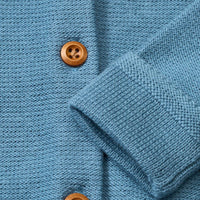ALANA Strickjacke mit Mitwachsfunktion, blau, Gr. 62, 1 St