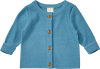 ALANA Strickjacke mit Mitwachsfunktion, blau, Gr. 62, 1 St