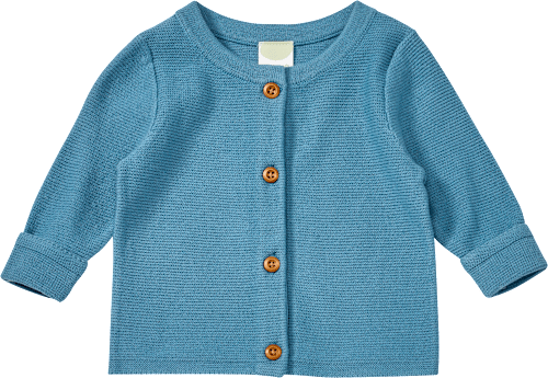 ALANA Strickjacke mit Mitwachsfunktion, blau, Gr. 68, 1 St