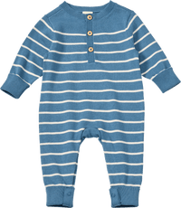ALANA Strickoverall mit Mitwachsfunktion, blau, Gr. 56, 1 St