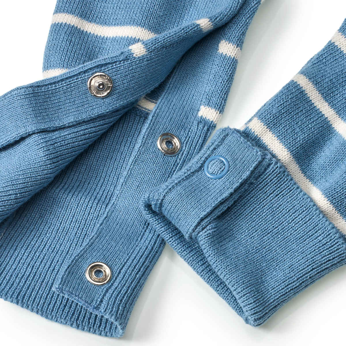 ALANA Strickoverall mit Mitwachsfunktion, blau, Gr. 56, 1 St