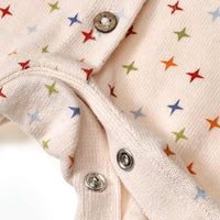 ALANA Combinaison en maille à motif étoiles, multicolore, T. 56, 1 pce