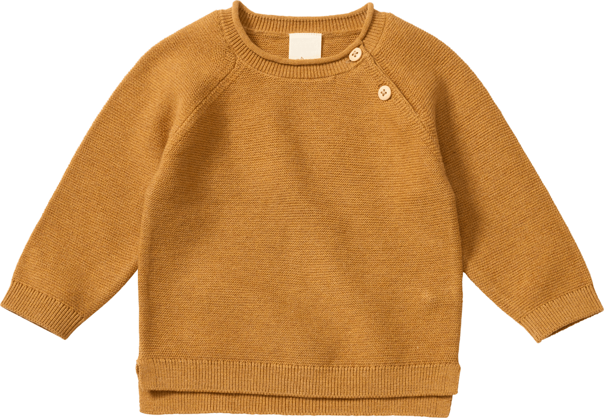 ALANA Strickpullover mit Wolle, braun, Gr. 68, 1 St