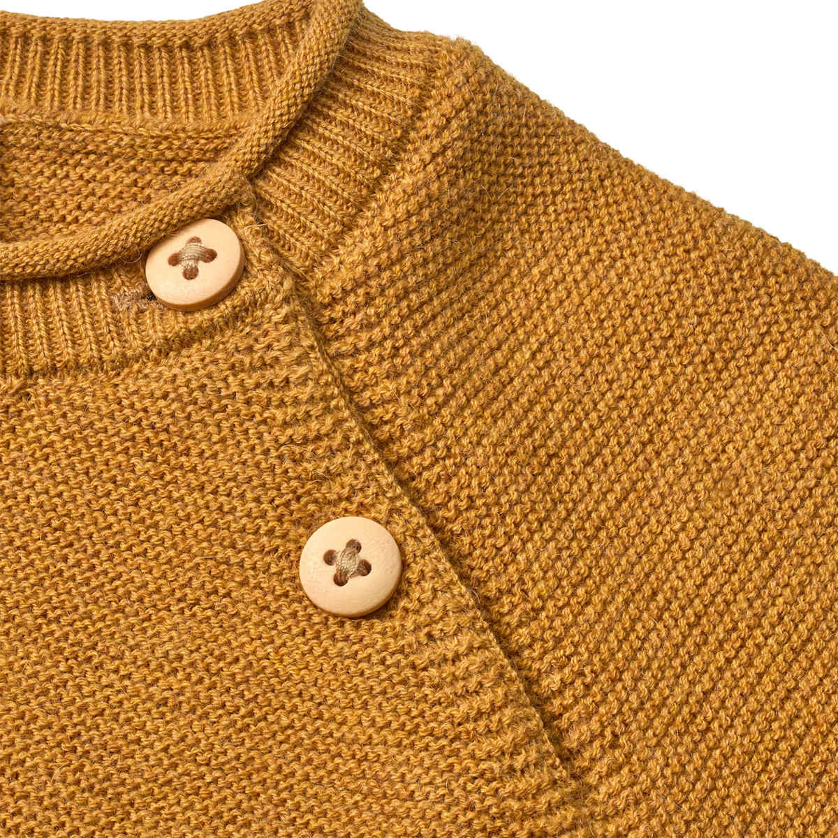 ALANA Strickpullover mit Wolle, braun, Gr. 68, 1 St