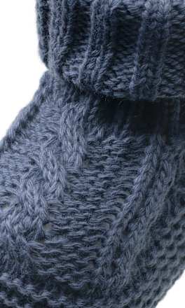 Strickschuhe, blau, 3-6 Monate, 1 St