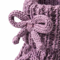 Strickschuhe, lila, 3-6 Monate, 1 St