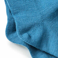 Strumpfhose mit Bio-Wolle, blau, Gr. 122/128, 1 St