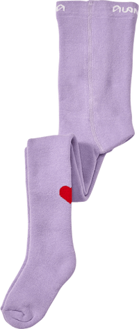 ALANA Strumpfhose mit Herz-Motiv, lila, Gr. 110/116, 1 St