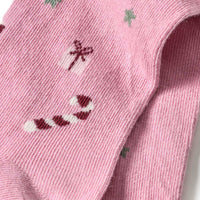 ALANA Strumpfhose mit Weihnachts-Muster, pink, Gr. 86/92, 1 St
