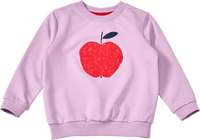 ALANA Sweatshirt mit Apfel-Motiv, lila, Gr. 98, 1 St