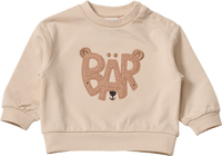 Sweatshirt mit Bär-Motiv, beige, Gr. 68, 1 St