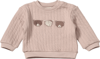 ALANA Sweatshirt mit Bären-Applikation, beige, Gr. 68, 1 St