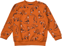 ALANA Sweatshirt mit Fuchs-Muster, braun, Gr. 128, 1 St