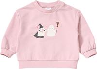 Sweatshirt mit Gespenster-Motiv, rosa, Gr. 62, 1 St