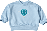 Sweatshirt mit Heißluftballon-Applikation, blau, Gr. 62, 1 St ALANA