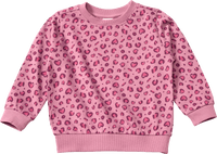 ALANA Sweatshirt mit Leo-Muster, lila, Gr. 122, 1 St