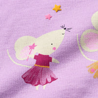 ALANA Sweatshirt mit Mäuse-Motiv, lila, Gr. 62, 1 St