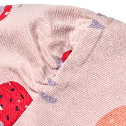 T-Shirt mit Erdbeer-Muster, rosa, Gr. 104, 1 St