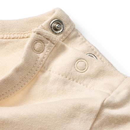 T-Shirt mit Nilpferd-Muster, beige, Gr. 86, 1 St