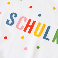 T-Shirt Schulanfang mit "SCHULKIND" Schriftzug, weiß, Gr. 128, 1 St ALANA