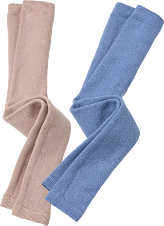 Thermo Leggings, braun + blau, Gr. 98/104, 2 St ALANA