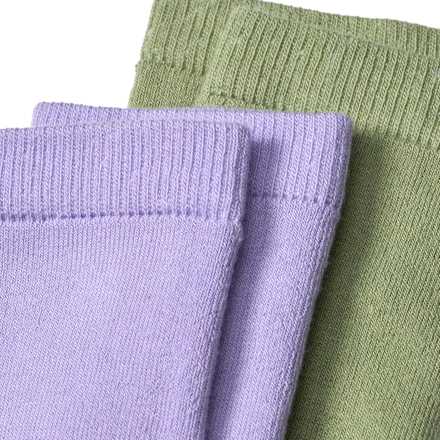 Thermoleggings, lila + grün, Gr. 122/128, 2 St
