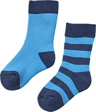 Thermosocken, blau, Gr. 19/22, 2 St