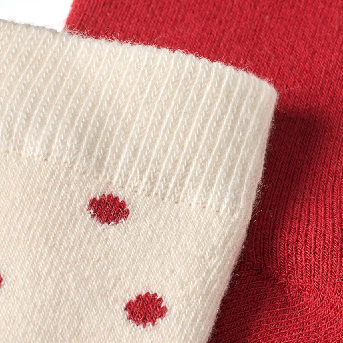 ALANA Thermosocken mit Punkte-Muster, rot + weiß, Gr. 31/33, 2 St