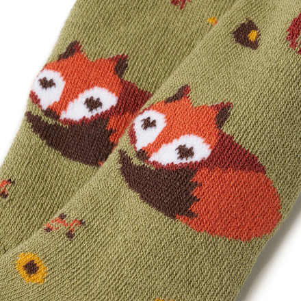 Thermostrumpfhose mit Fuchs-Motiv, grau, Gr. 74/80, 1 St ALANA