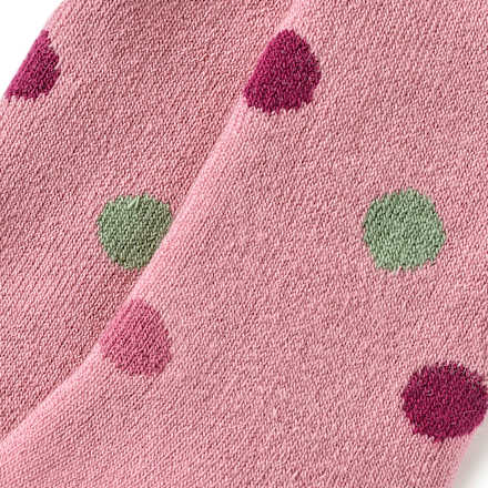 Thermostrumpfhose mit Punkte-Muster, rosa, Gr. 74/80, 1 St