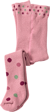Thermostrumpfhose mit Punkte-Muster, rosa, Gr. 74/80, 1 St