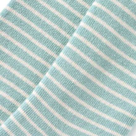 Thermostrumpfhose mit Ringel-Muster, blau, Gr. 74/80, 1 St