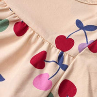 Tunika Pro Climate mit Kirsch-Muster, beige, Gr. 110, 1 St