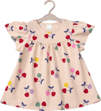 Tunika Pro Climate mit Kirsch-Muster, beige, Gr. 116, 1 St