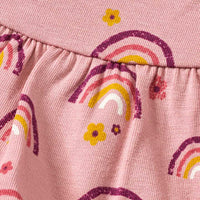Tunika Pro Climate mit Regenbogen-Muster, rosa, Gr. 116, 1 St ALANA