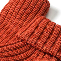 Umschlagsocken aus Bio-Schurwolle, rotbraun, Gr. 18/19, 1 St ALANA