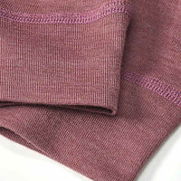 Unterhose aus Wolle-Seide, lila, Gr. 122/128, 1 St