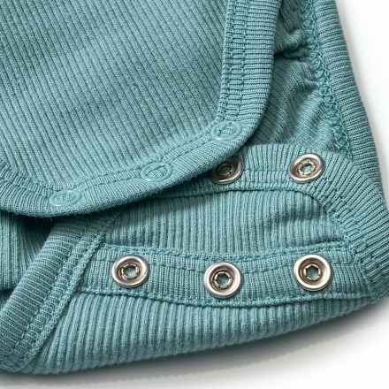 Wikkelbody met meegroeifunctie, groen, maat 62/68, 1 stuk