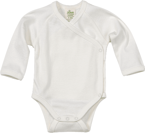 Wikkelbody, wit, maat 50/56, 1 stuk