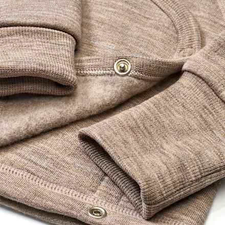 Wickeljacke aus Wolle, beige, Gr. 62/68, 1 St