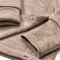 Wickeljacke aus Wolle, beige, Gr. 62/68, 1 St