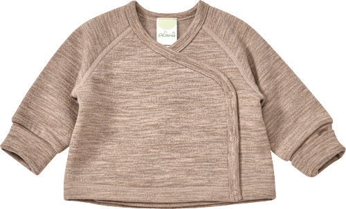 Wickeljacke aus Wolle, beige, Gr. 62/68, 1 St