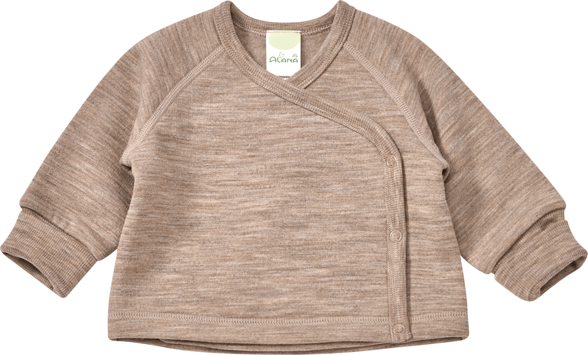 ALANA Wickeljacke aus Wolle, beige, Gr. 74/80, 1 St