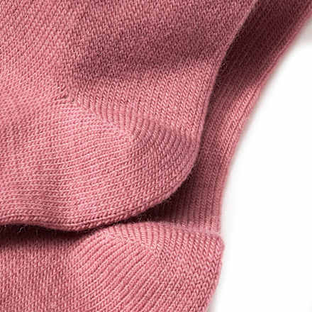 Wollen panty met scheerwol, roze, maat 62/68, 1 stuk