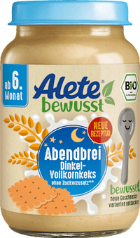 Abendbrei Dinkel Vollkornkeks ab dem 6. Monat, 190 g