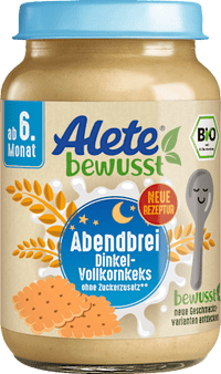 Abendbrei Dinkel Vollkornkeks ab dem 6. Monat, 190 g